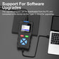 OBD2 scanner connected for software upgrade via Type-C cable