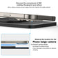 Black car charging pad with phone positioned for rotating 360° wireless charging