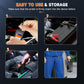 Automotive circuit probe tester showing simple setup and storage with snap-in probe