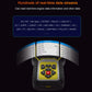 TP02 engine diagnostic tester with real-time data streams displayed around the device