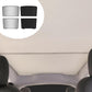 Installed sunroof sunshade for Model Y, two-piece inserts on vehicle roof
