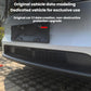 Front grille insect screen insert fitted into bumper opening