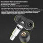 TPMS external sensor with rugged aluminum body and protective sealing ring