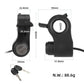 Ignition key switch lock with dimension diagram and two keys