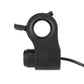 Black ignition key switch lock housing with cable and key slot
