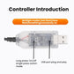 USB controller module with wiring for car LED eye sticker light modes