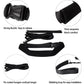 Swimming strength training belt with buckle detail plus black elastic cord and mesh bag