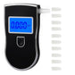 Clear plastic breathalyzer mouthpieces with multiple replacement tips