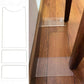 Transparent acrylic wall gasket set: one tall panel and two small rectangular panels.