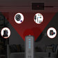 Wireless signal detector in vehicle cabin with active indicator on the front panel