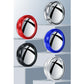 Assorted suction wide-angle reversing mirrors, red, black, blue, and white