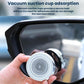 Suction cup mounting base and wide-angle reversing mirror, black frame