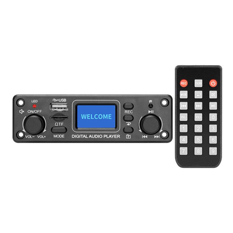 Digital audio player module with USB port, TF slot, and large volume knobs