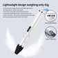 3D printing pen with white body and Type-C power interface, black nozzle