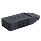 OBD2 16-pin splitter head, dual 16-pin ports with top indicator holes