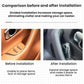 Car door armrest storage box installed in car door, expanded storage access