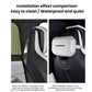 Silicone hanging tissue box installed on car seat with strap
