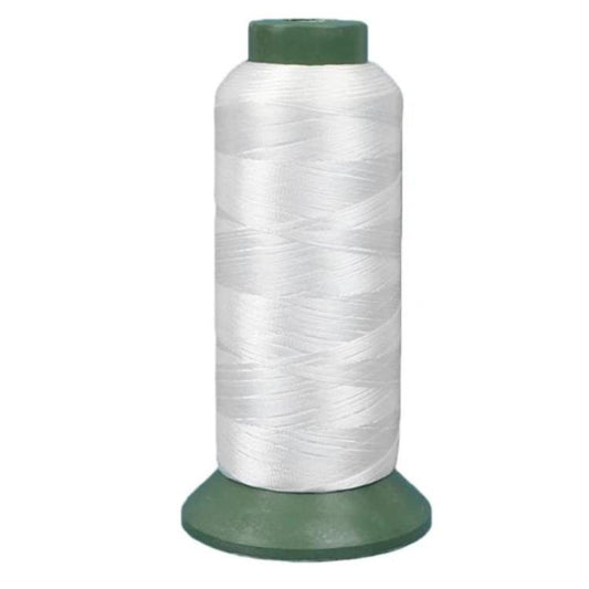Nylon sewing thread spool, white 150D3 weight, household craft use