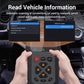 OBD2 fuel injector diagnostic tool with vehicle information screen and keypad