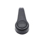 Dark gray seat adjustment lever handle with round control button
