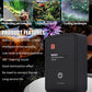 Black WiFi misting system controller box with power icon, close-up
