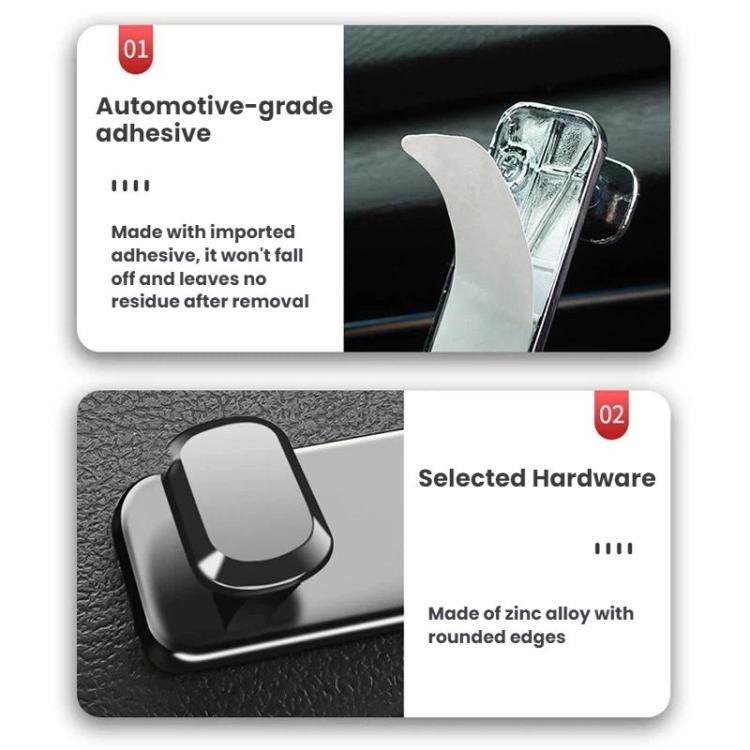 Adhesive alloy storage hooks with zinc hardware and rounded edge design