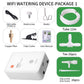 WiFi smart automatic drip irrigation controller kit with tube and drip parts