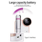 Rechargeable nail file showing Type-C charging port and round LCD speed display