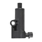 Black ignition coil module with circular mounting hole and short connector