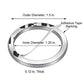 Ring sticker size diagram: 1.5 in outer, 1.25 in inner, 0.12 in thick