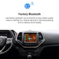 Factory Bluetooth audio setup on car infotainment screen with wireless CarPlay/Android module