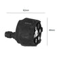 Black car-wash nozzle adapter with side profile and multi-port circular head