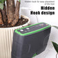 Dual-pump WiFi watering controller with hidden mounting hook for easy placement