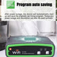 Dual-pump WiFi watering controller with illuminated display for auto program saving