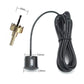 Reversing radar buzzer unit with mounting plug and black cable