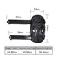 Motorcycle knee pads with adjustable thigh and calf straps and contoured armored shell