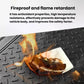 Car trunk mat surface designed to resist heat and flames; waterproof base