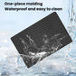 Waterproof one-piece car trunk mat with deep anti-slip texture