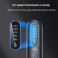 Cordless rotary tool speed display showing six speed levels with control button