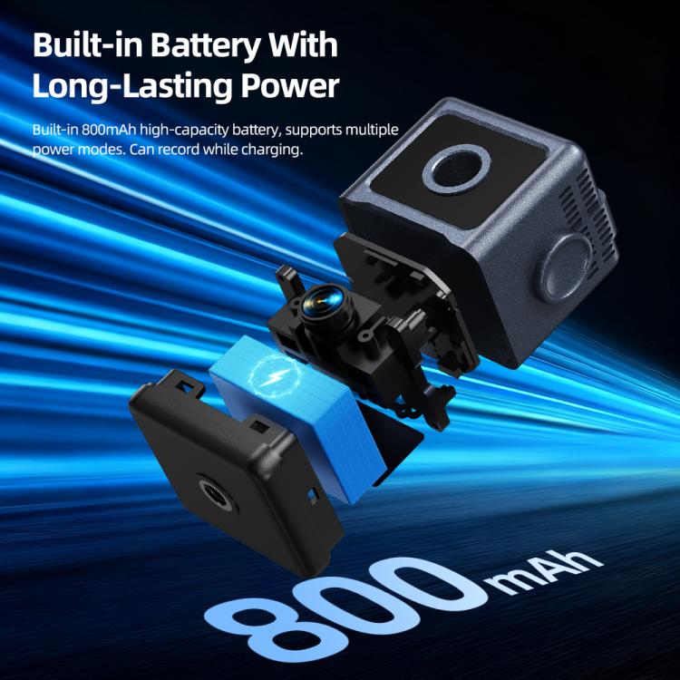 Wireless mini battery camera with built-in long-lasting battery design