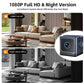 Wireless mini battery camera with 1080p full HD and night vision