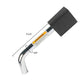 Square-head trailer lock with measurements: 3-1/2 in handle and 5/8 in lever size