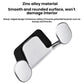 Zinc alloy phone holder with double rounded hooks, pearl white and black base