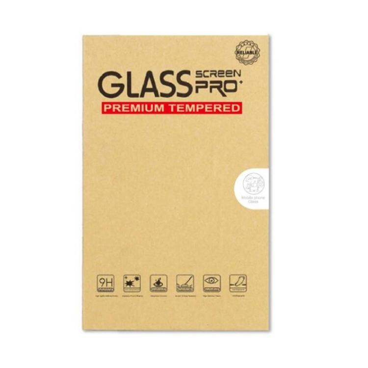 Glass screen protector packaging card with 9H hardness icons.