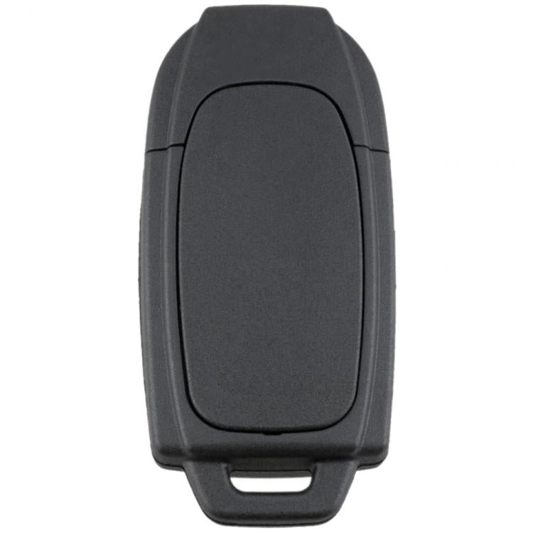 Black folding car remote key shell back cover with protective housing and lanyard loop