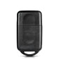Nissan key fob remote shell with key blank, black back cover with lanyard ring