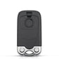 Car key remote control shell, black front panel with circular button detail