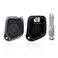 Black key remote shell set with inner cover and metal blade