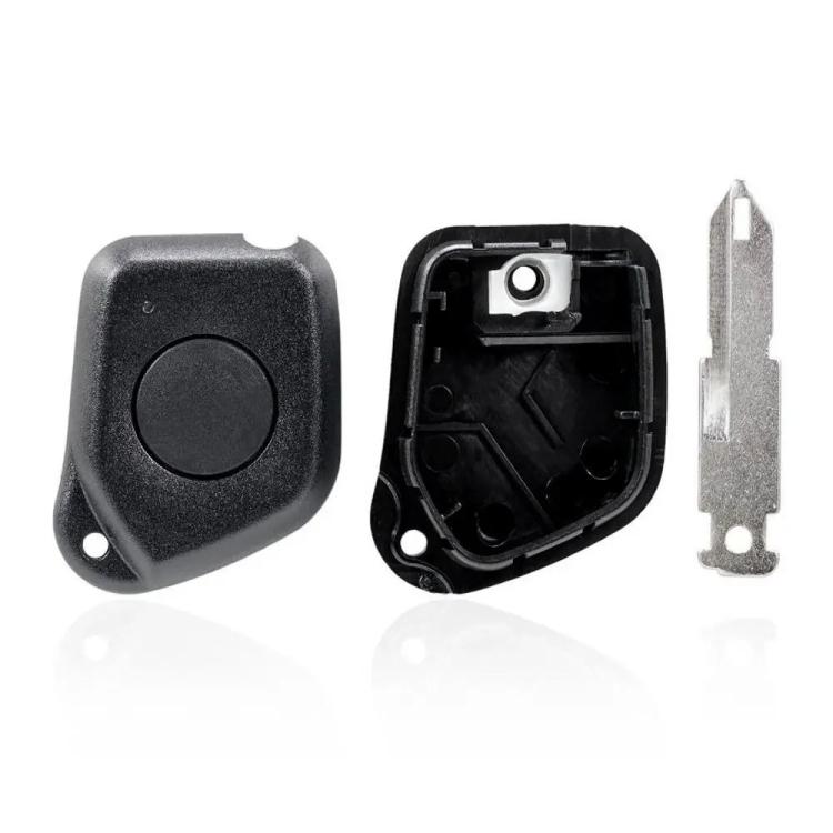 Black key remote shell set with inner cover and metal blade