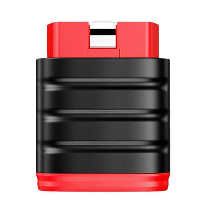 THINKSAFE OBD2 diagnostic tool, red and black handheld device with connector window